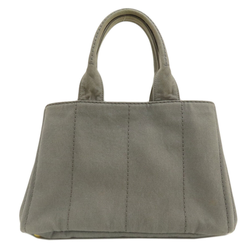 Prada 2way canvas Canapa handbag Black